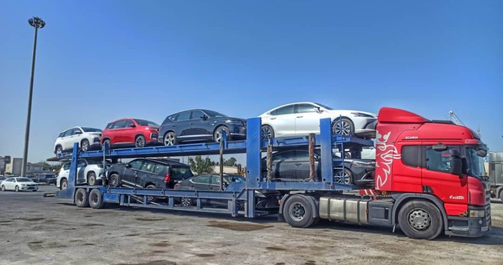 transportation of vehicles with best quality and efficiency from UAE to CIS countries